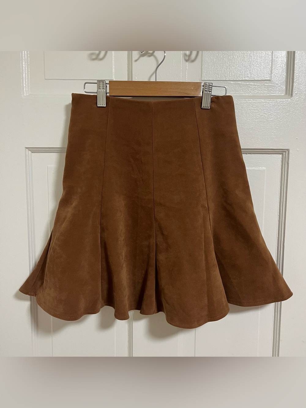 Brown Mini Skirt